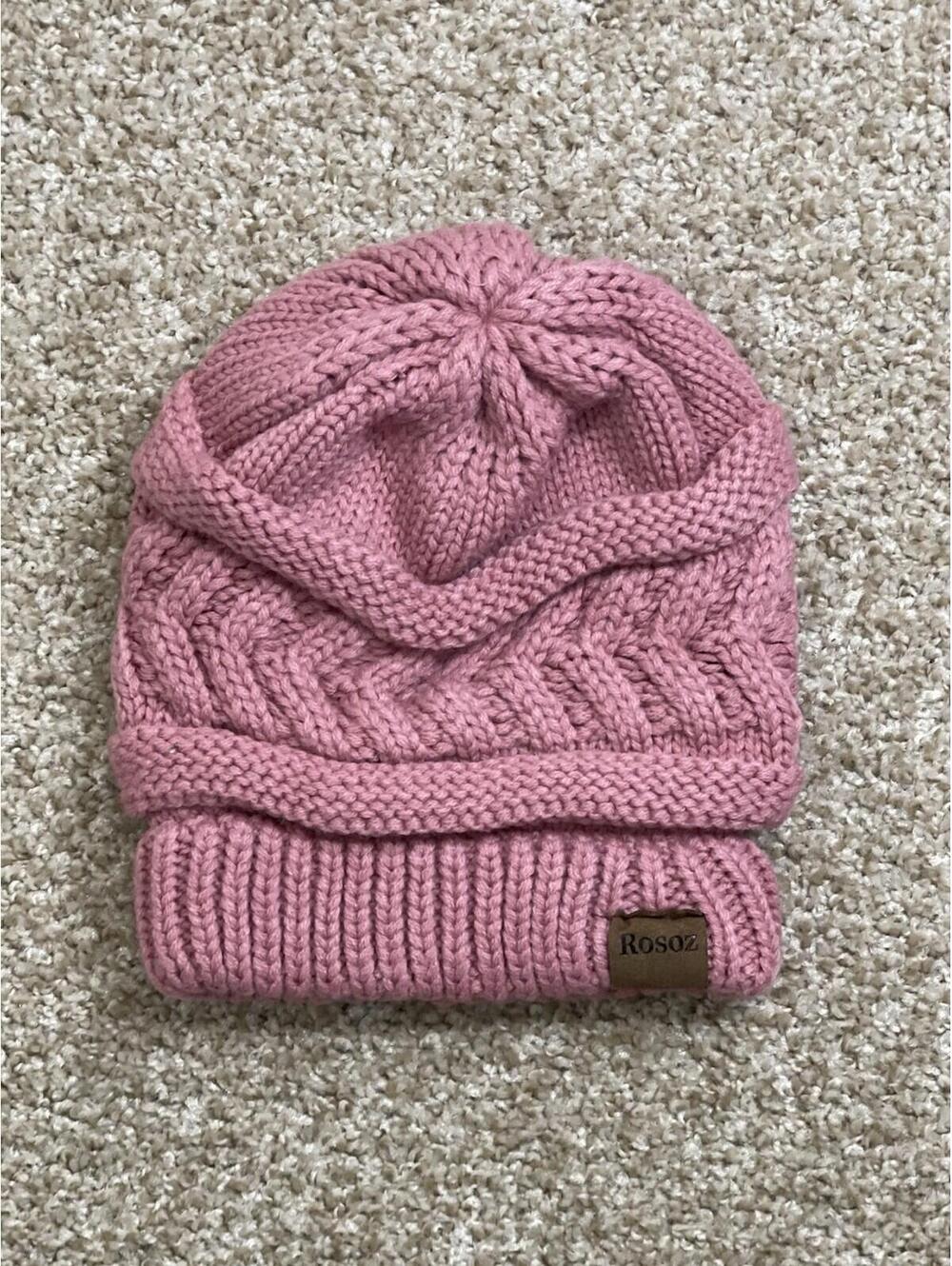 Rozos Women Pink Scarf One Size